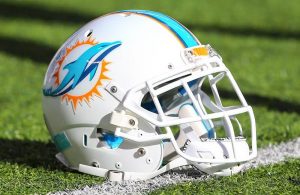 Miami Dolphins Helmet - Saturday Cuts
