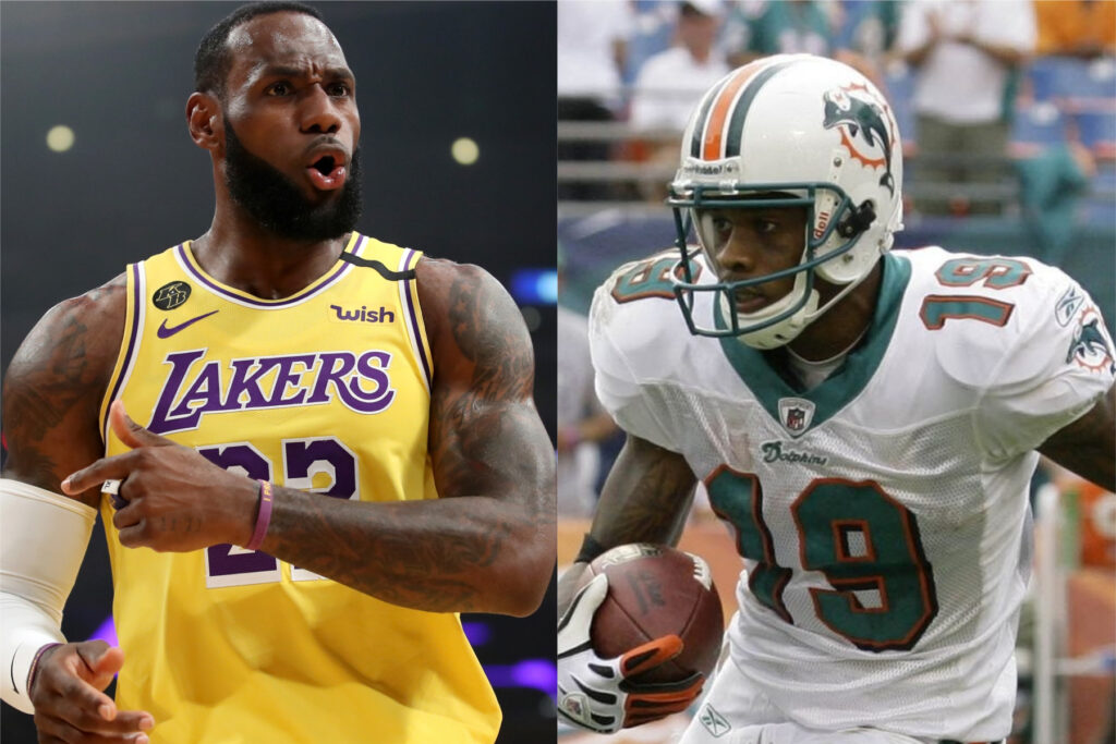 LeBron James shouts out former Miami Dolphins receiver Ted Ginn Jr