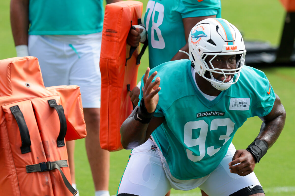 Zeek Biggers Miami Dolphins