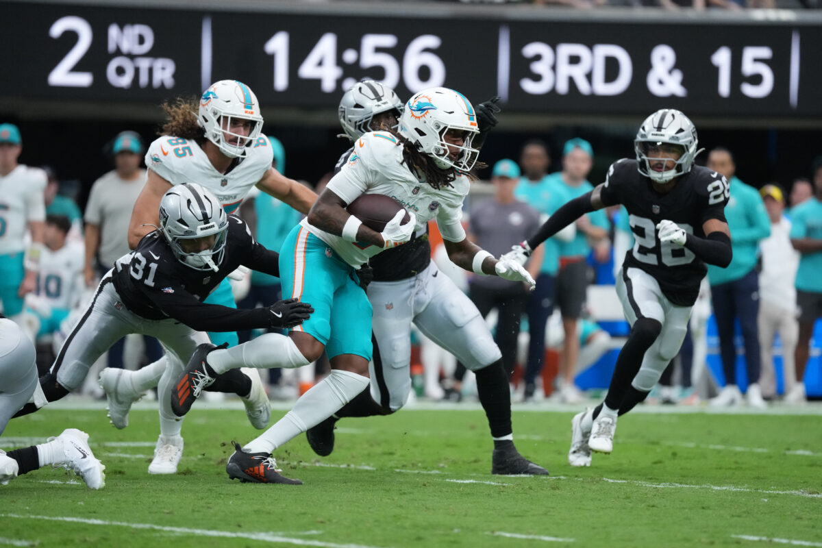 Report: Caleb Douglas, Jaylen Wright cleared to return Week 7 vs. Jets