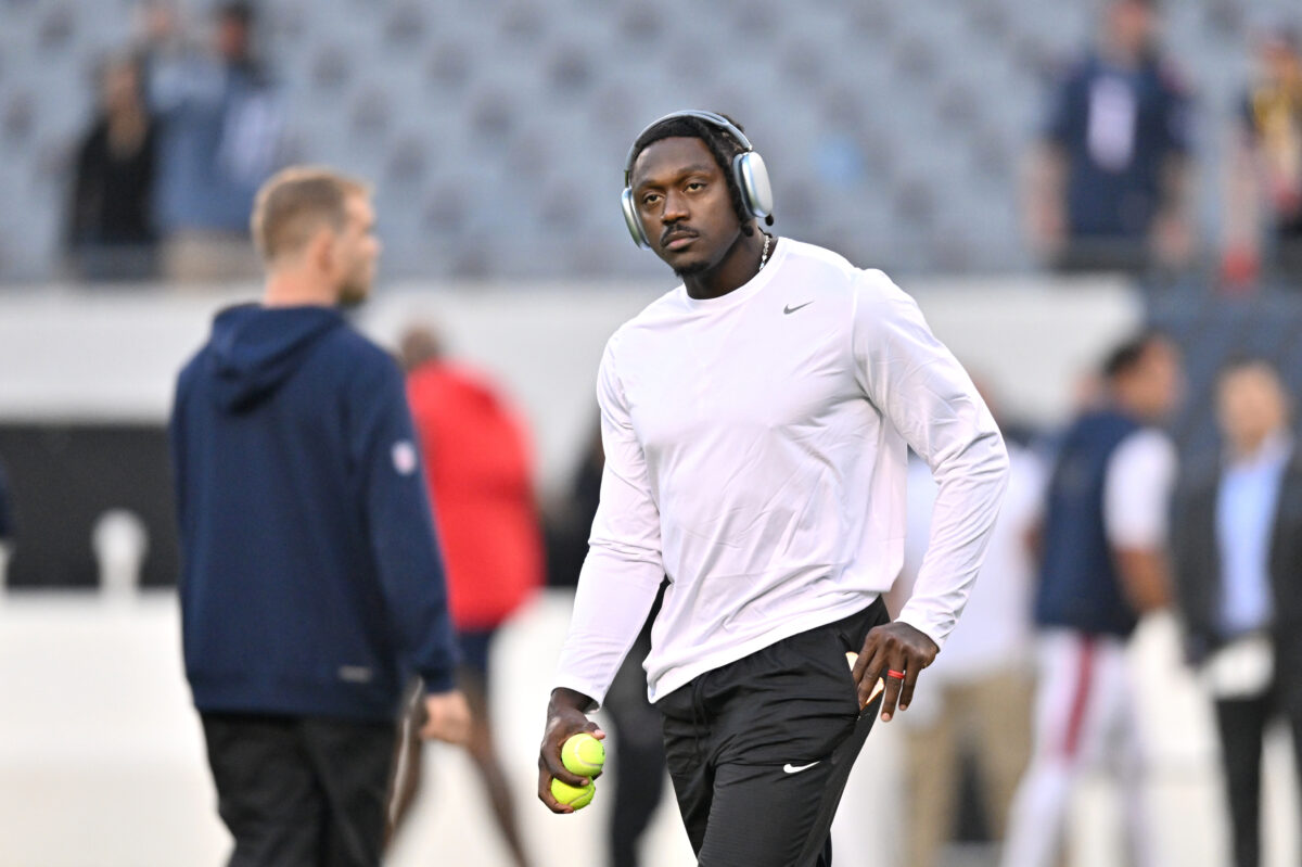 A.J. Brown misses practice as Dolphins-Patriots injury concerns grow